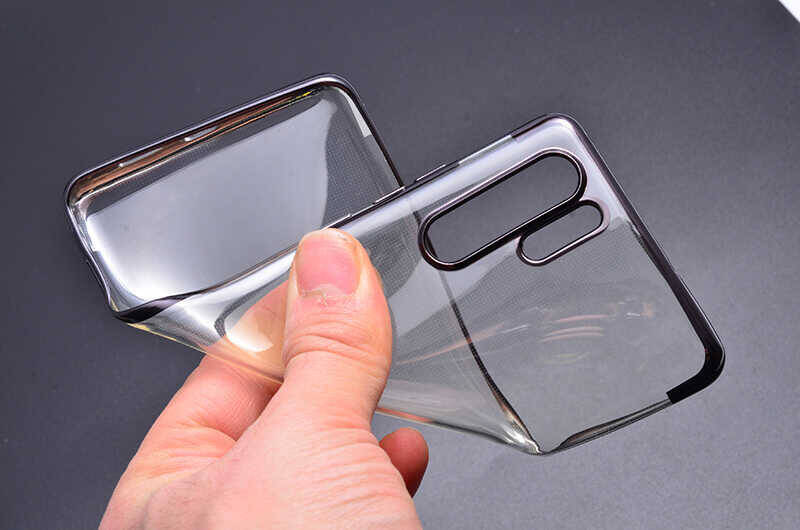 Huawei P30 Pro Kılıf Zore Dört Köşeli Lazer Silikon Kapak - 10