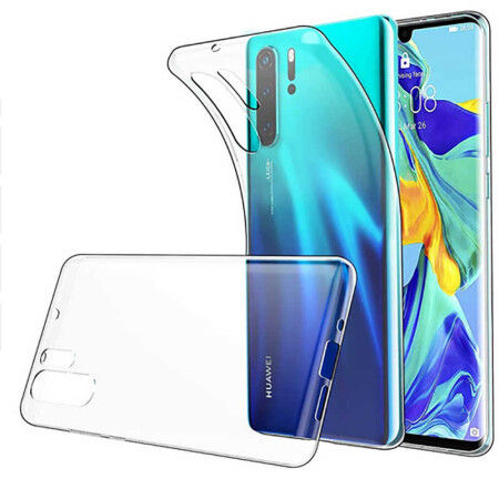 Huawei P30 Pro Kılıf Zore Ultra İnce Silikon Kapak 0.2 mm - 1