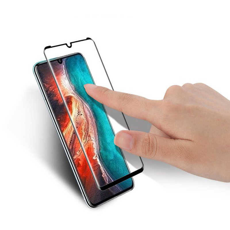 Huawei P30 Zore Kenarları Kırılmaya Dayanıklı Cam Ekran Koruyucu - 4