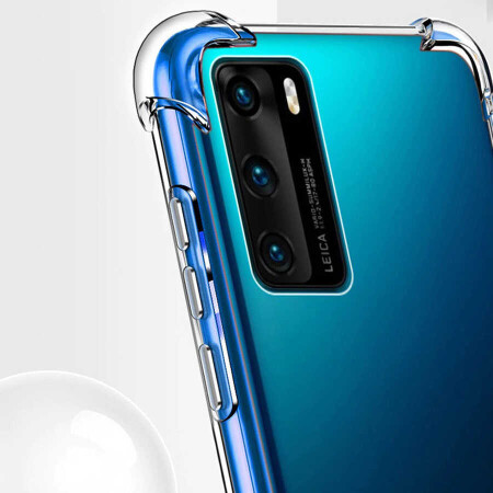 Huawei P40 Kılıf Zore Nitro Anti Shock Silikon - 1