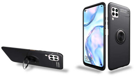 Huawei P40 Lite Kılıf Zore Ravel Silikon Kapak - 19