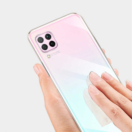 Huawei P40 Lite Kılıf Zore Süper Silikon Kapak - 9