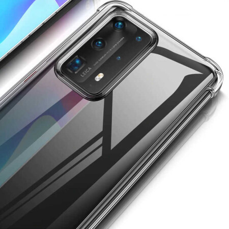 Huawei P40 Pro Kılıf Zore Nitro Anti Shock Silikon - 5