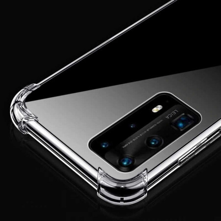 Huawei P40 Pro Kılıf Zore Nitro Anti Shock Silikon - 6