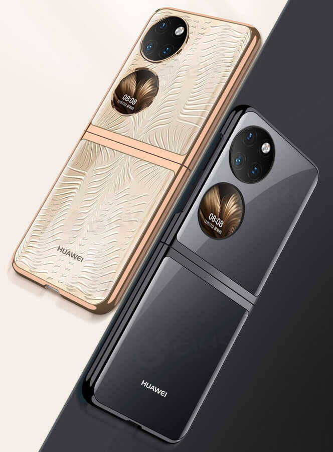 Huawei P50 Pocket Kılıf Zore Kıpta Kapak - 6