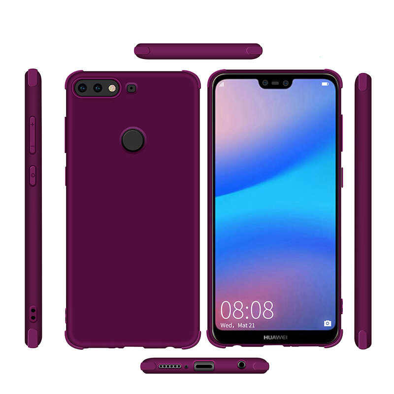 Huawei Y7 2018 Kılıf Zore Neva Silikon - 9