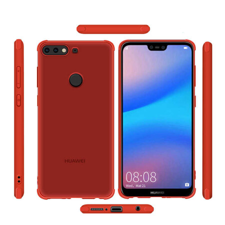 Huawei Y7 2018 Kılıf Zore Odyo Silikon - 4