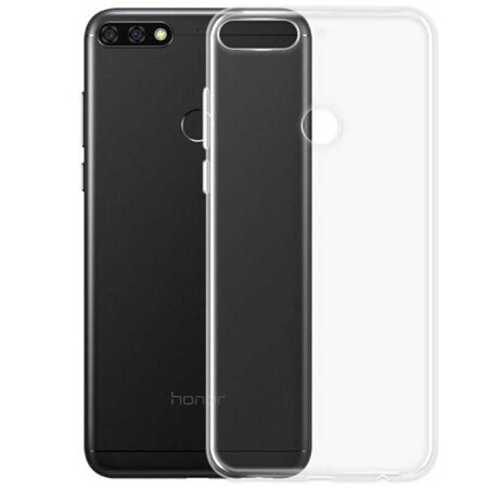 Huawei Y7 2018 Kılıf Zore Ultra İnce Silikon Kapak 0.2 mm - 2