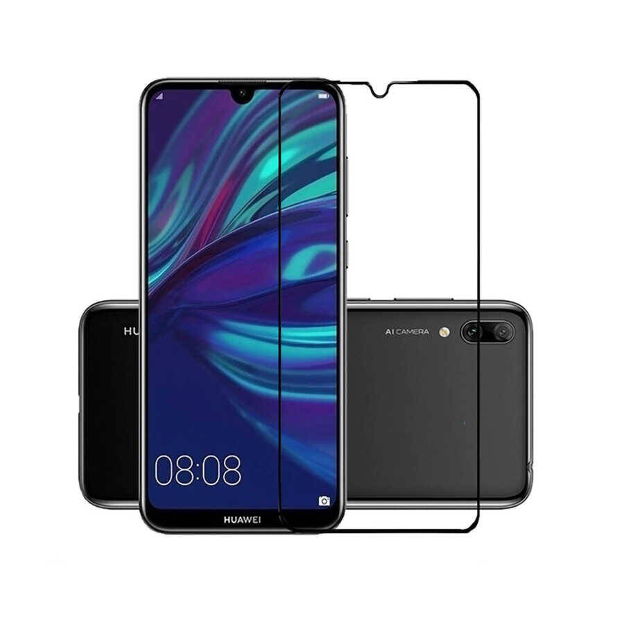 Huawei Y7 Prime 2019 Davin 5D Cam Ekran Koruyucu - 2