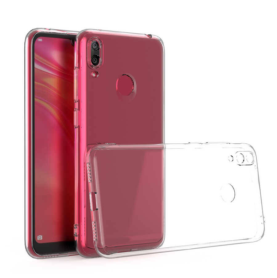 Huawei Y7 Prime 2019 Kılıf Zore Kamera Korumalı Süper Silikon Kapak - 3