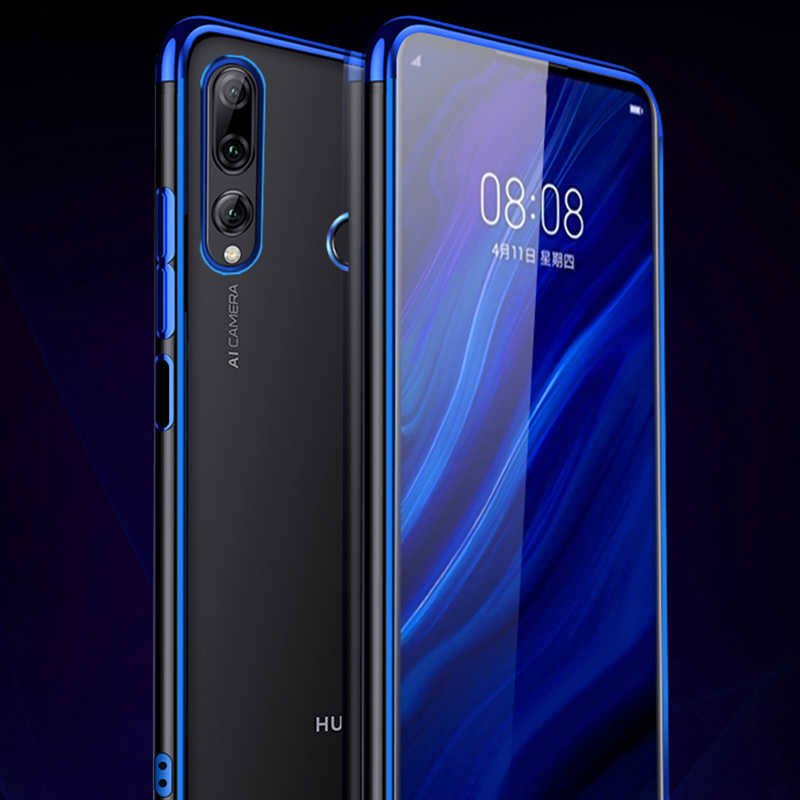 Huawei Y9 Prime 2019 Kılıf Zore Dört Köşeli Lazer Silikon Kapak - 7