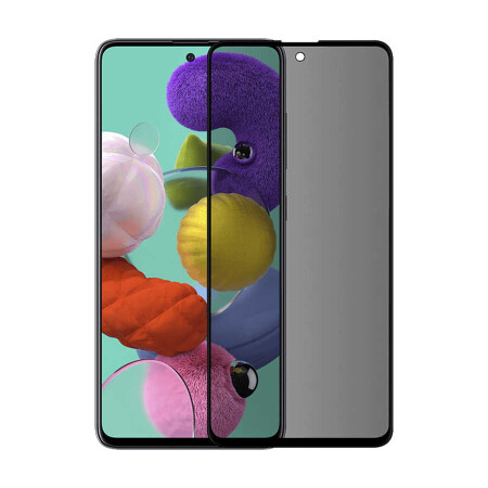 İnfinix Note 10 Davin 5D Privacy Cam Ekran Koruyucu - 2