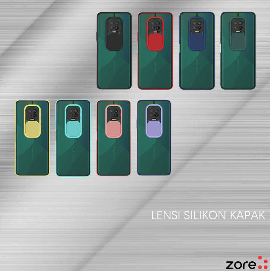 İnfinix Note 7 Kılıf Zore Lensi Kapak - 10