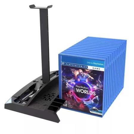 iPega PG-P4009 Playstation 4 Şarj İstasyonu ve Kulaklık Standı - 9