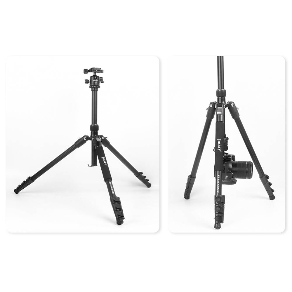 Jmary KT3255NB30 3 Kademeli 164.5cm Fonksiyonel Ayrılabilir Monopod Tasarım Başlıklı Tripod - 6