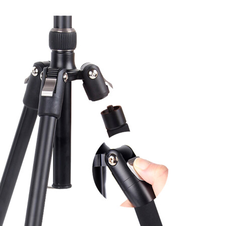 Jmary KT3255NB30 3 Kademeli 164.5cm Fonksiyonel Ayrılabilir Monopod Tasarım Başlıklı Tripod - 10