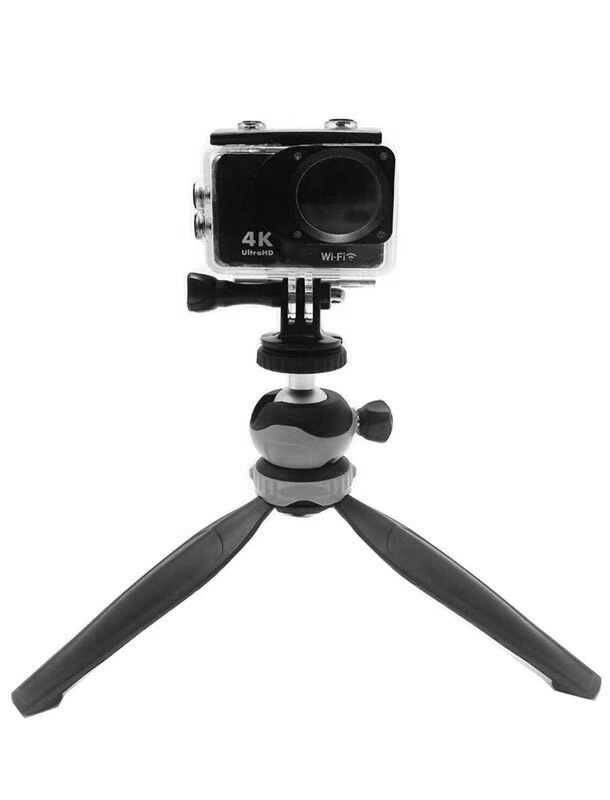 Jmary MT-20 Tripod 360 Derece Oynar Başlıklı Çok Yönlü Kısa Telefon Sabitleyici 16 cm - 1