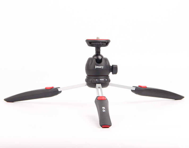 Jmary MT-35 Tripod 360 Derece Oynar Başlıklı Çok Yönlü Kısa Telefon Sabitleyici - 3