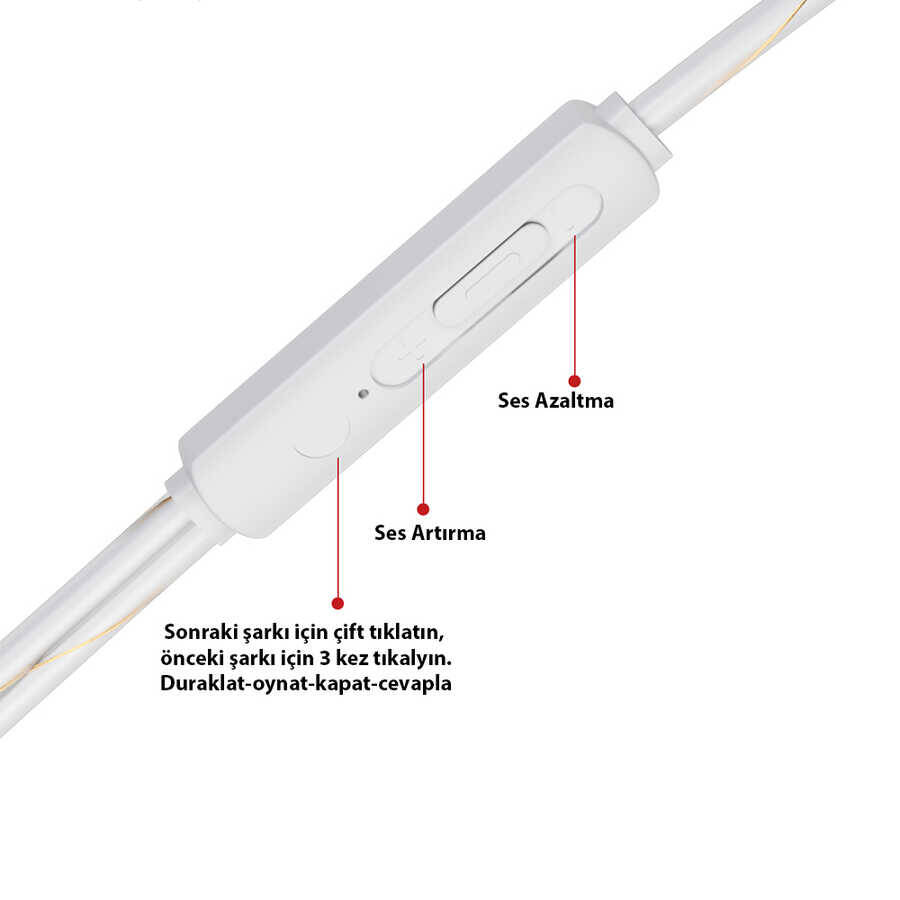 Lapas A4 3.5mm Kulaklık - 5