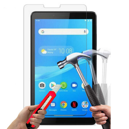 Lenovo Tab M7 Zore Tablet Temperli Cam Ekran Koruyucu - 4