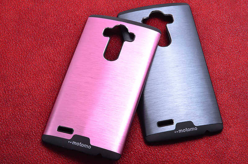 LG G4 Kılıf Zore Metal Motomo Kapak - 7