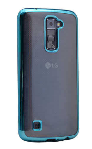 LG K10 Kılıf Zore Lazer Kaplama Silikon - 3