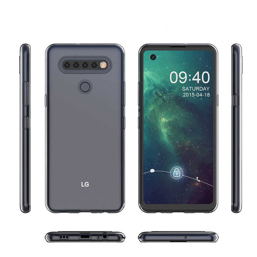 LG K51S Kılıf Zore Süper Silikon Kapak - 5