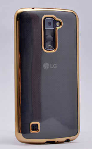 LG K8 Kılıf Zore Lazer Kaplama Silikon - 6