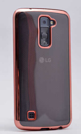 LG K8 Kılıf Zore Lazer Kaplama Silikon - 2