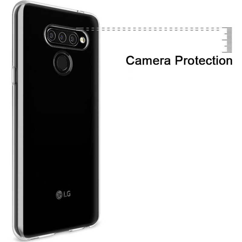 LG Q60 Kılıf Zore Süper Silikon Kapak - 3