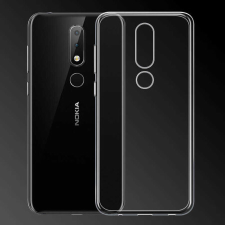 Nokia 5.1 Plus Kılıf Zore Süper Silikon Kapak - 3