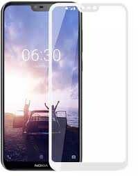 Nokia X6 Zore Kenarları Kırılmaya Dayanıklı Cam Ekran Koruyucu - 1