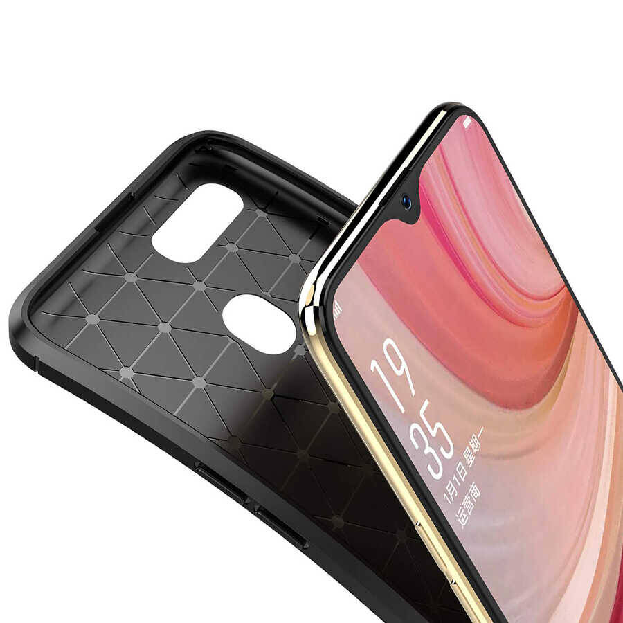 Oppo A12 Kılıf Zore Negro Silikon Kapak - 6