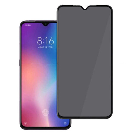 Oppo A15S Davin 5D Privacy Cam Ekran Koruyucu - 1