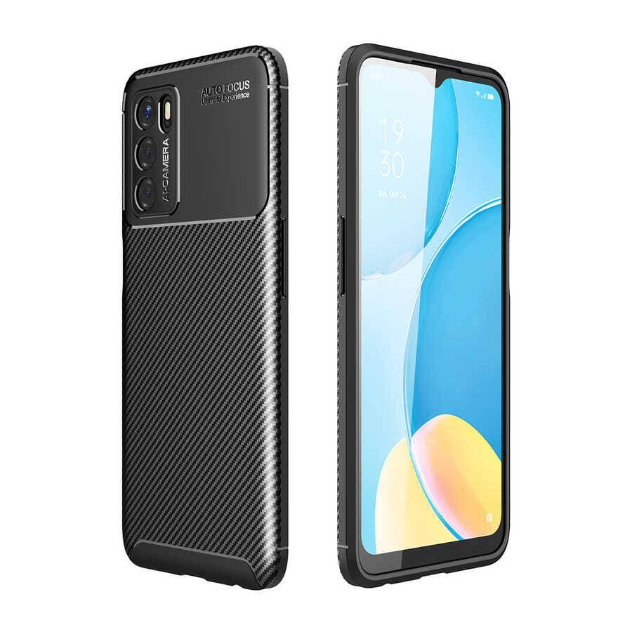 Oppo A16 Kılıf Zore Negro Silikon Kapak - 1