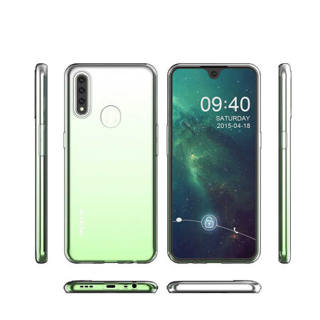 Oppo A31 Kılıf Zore Süper Silikon Kapak - 8