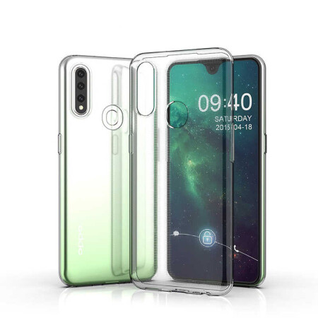 Oppo A31 Kılıf Zore Süper Silikon Kapak - 11