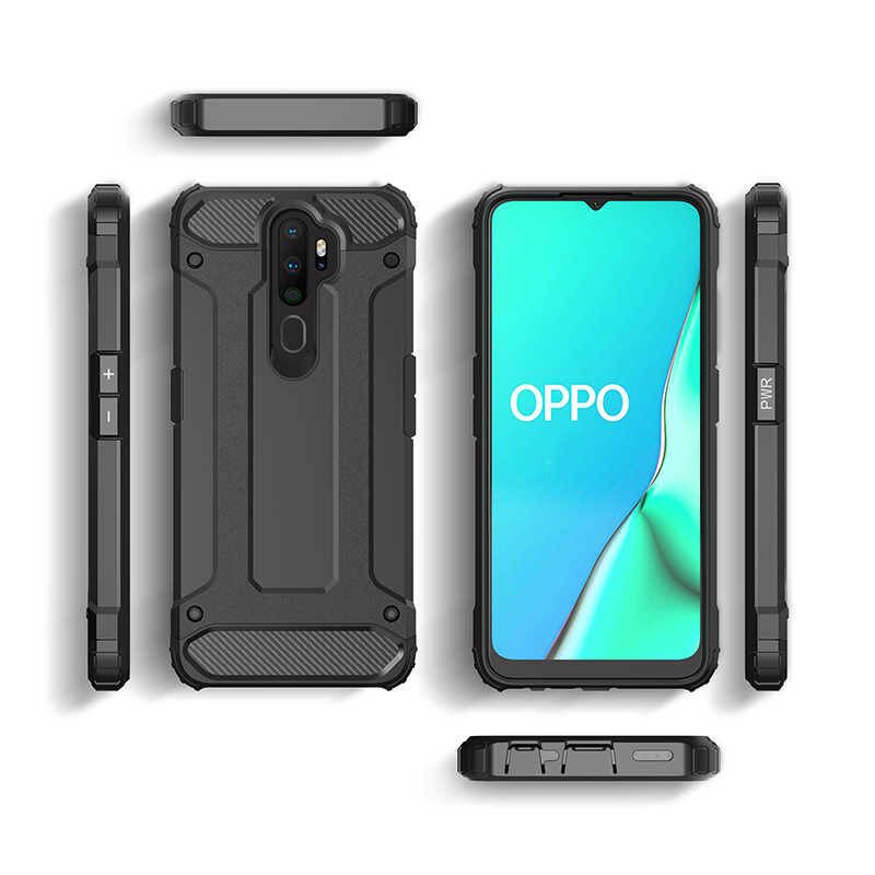 Oppo A5 2020 Kılıf Zore Crash Silikon Kapak - 15