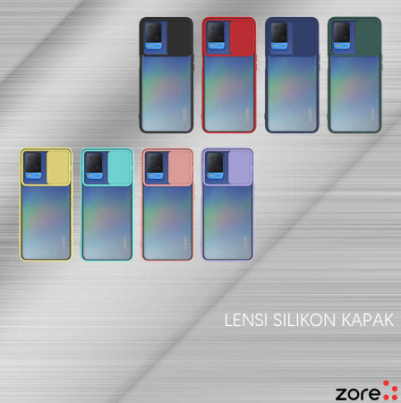 Oppo A54 4G Kılıf Zore Lensi Kapak - 27