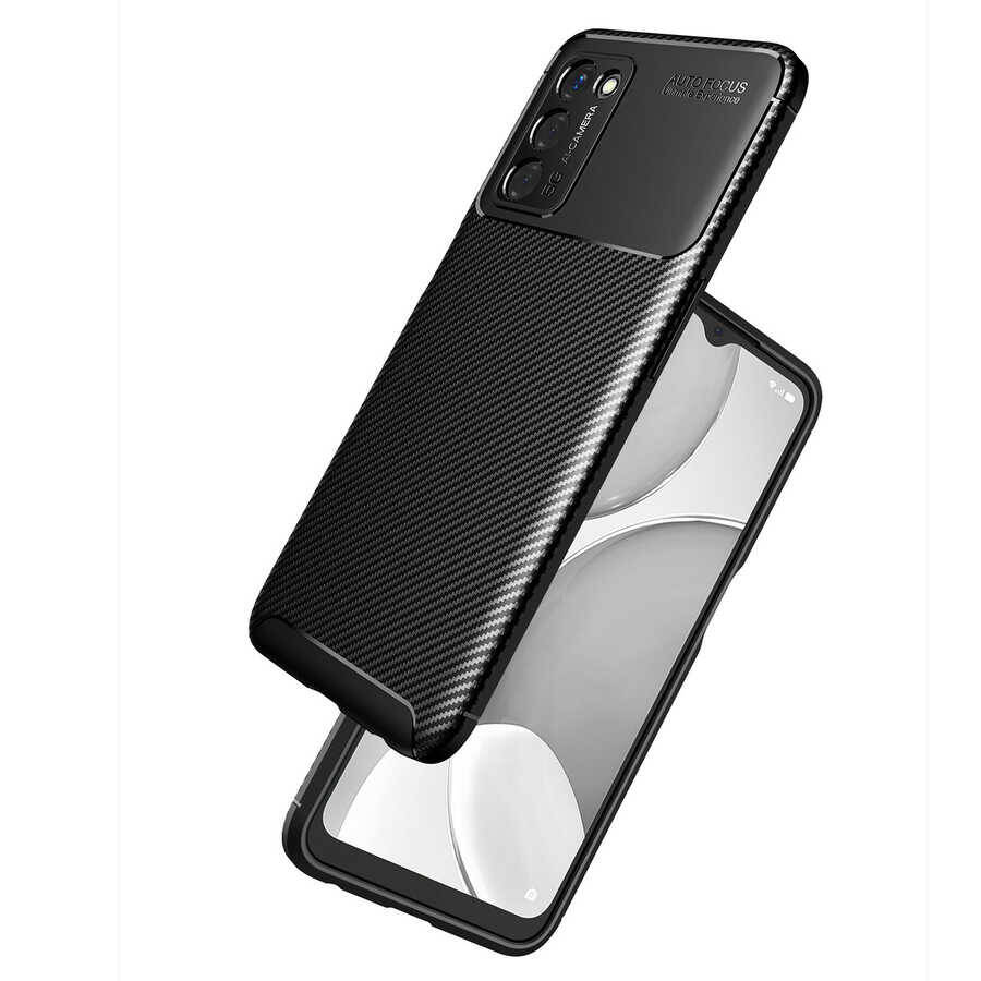 Oppo A55 5G Kılıf Zore Negro Silikon Kapak - 21