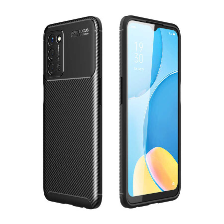 Oppo A55 5G Kılıf Zore Negro Silikon Kapak - 1