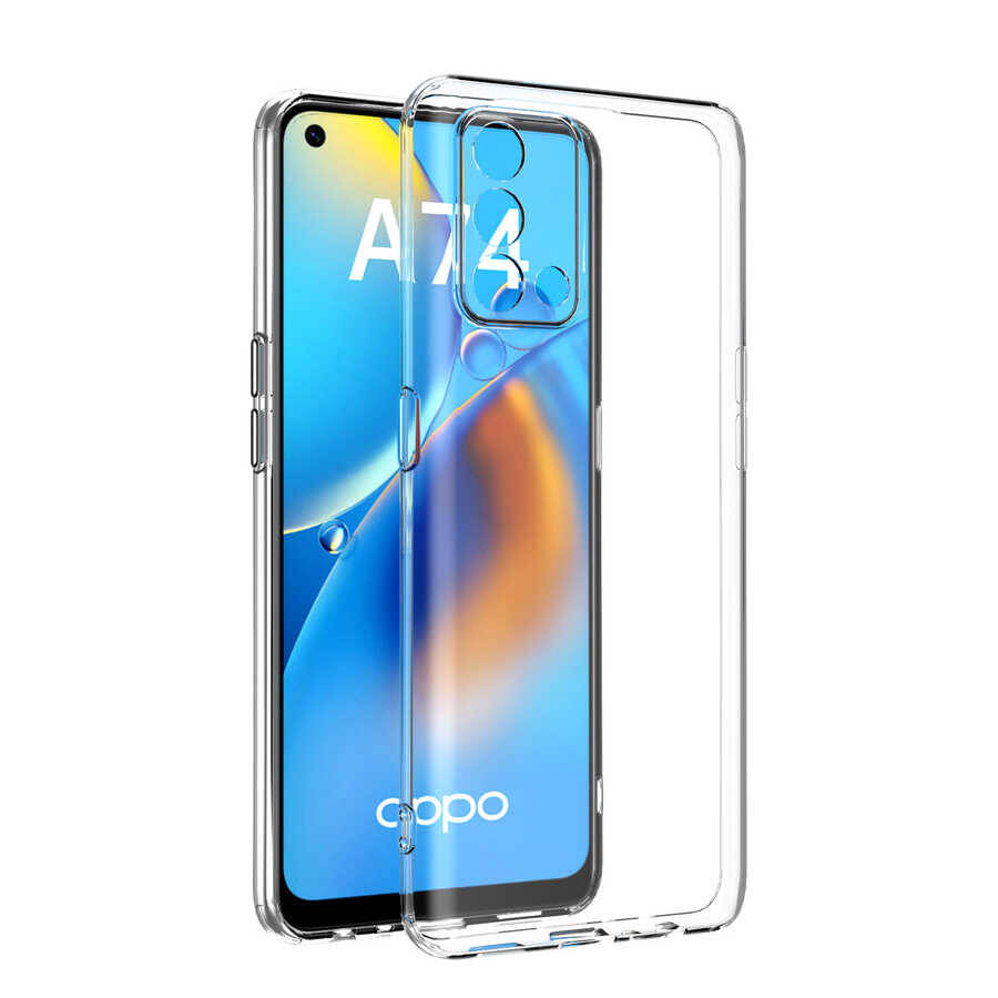 Oppo A74 4G Kılıf Zore Kamera Korumalı Süper Silikon Kapak - 2