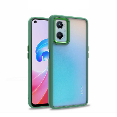 Oppo A76 Kılıf Zore Flora Kapak - 6