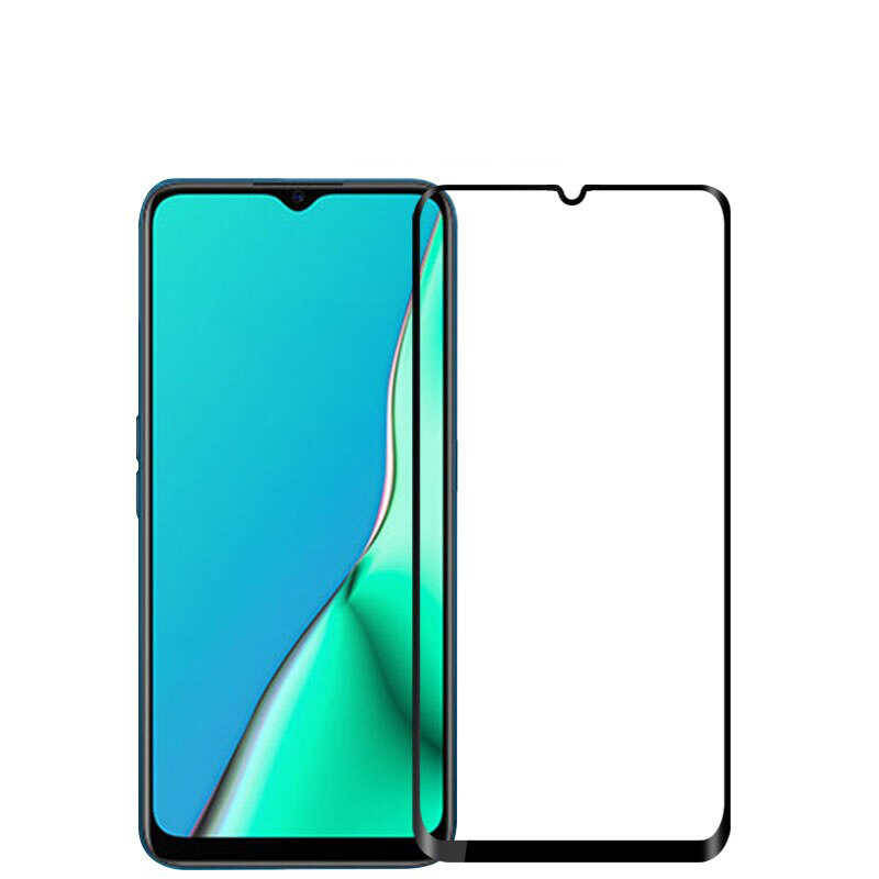 Oppo A9 2020 Zore Kenarları Kırılmaya Dayanıklı Cam Ekran Koruyucu - 1