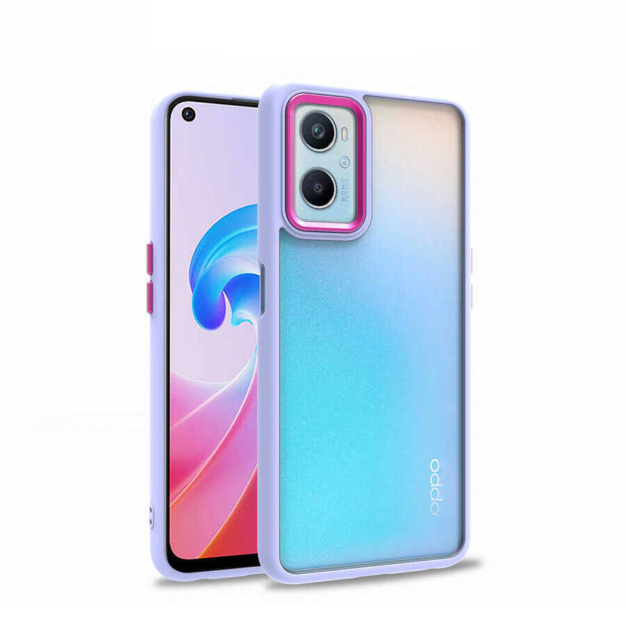 Oppo A96 4G Kılıf Zore Flora Kapak - 3