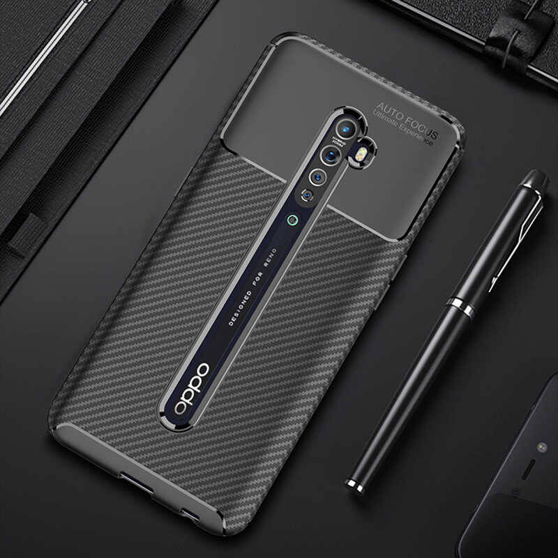 Oppo Reno 2 Kılıf Zore Negro Silikon Kapak - 3