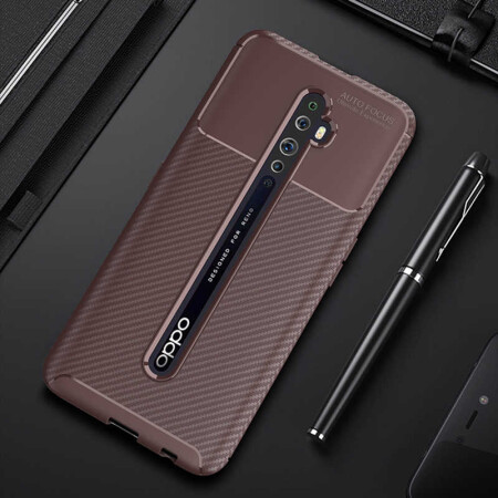 Oppo Reno 2 Kılıf Zore Negro Silikon Kapak - 1