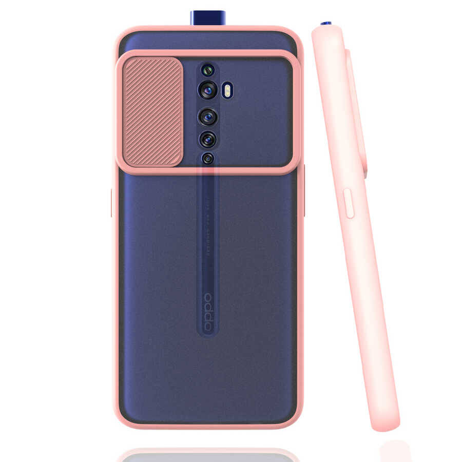 Oppo Reno 2Z Kılıf Zore Lensi Kapak - 5