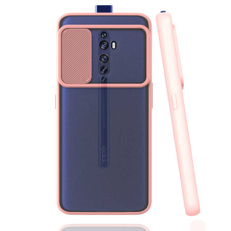 Oppo Reno 2Z Kılıf Zore Lensi Kapak - 13