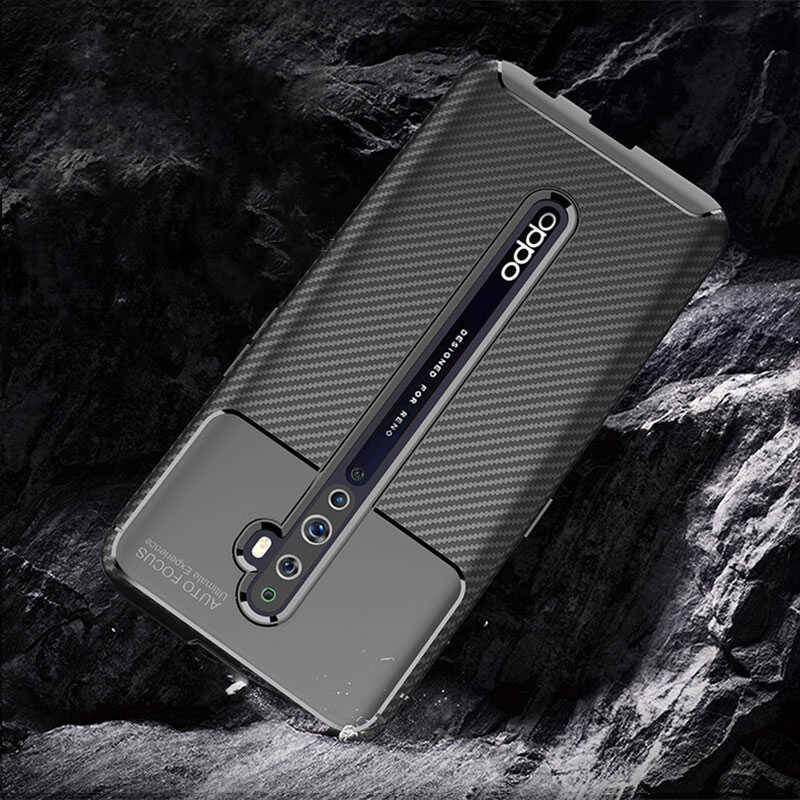 Oppo Reno 2Z Kılıf Zore Negro Silikon Kapak - 10